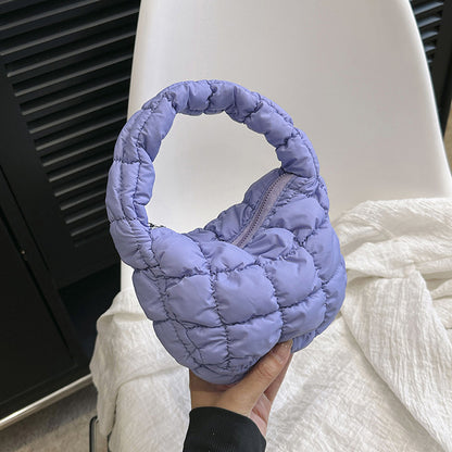 Gepolsterte Puffer-Handtasche
