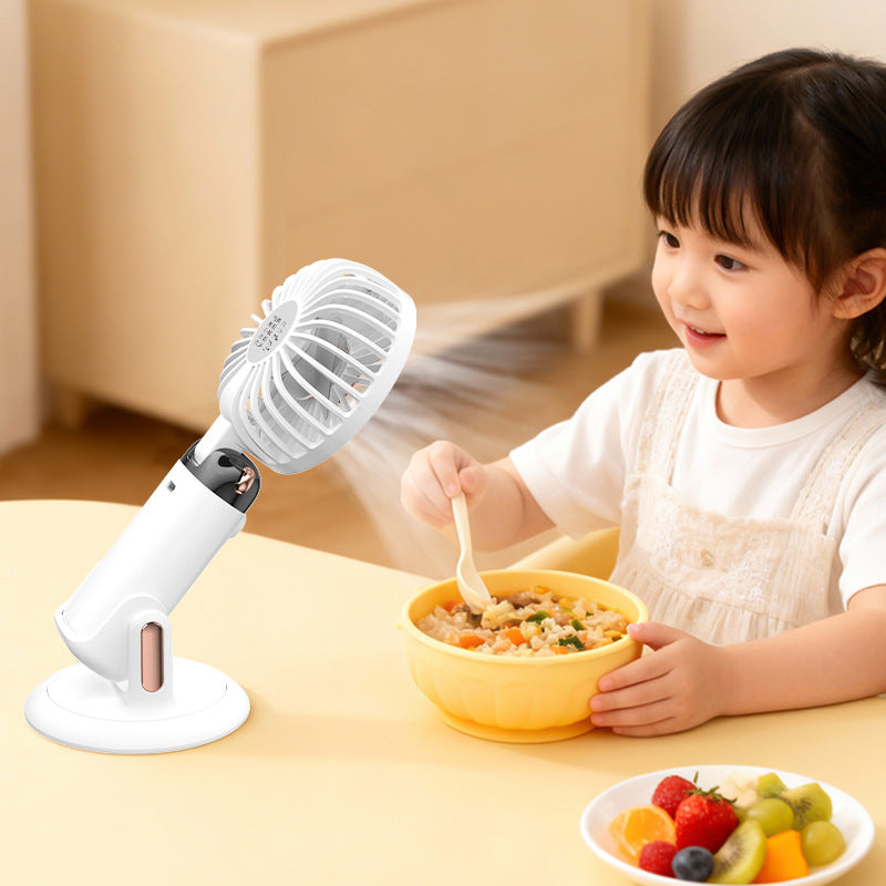 Unisex Tragbarer Wiederaufladbarer Mini Nebelventilator Brehn