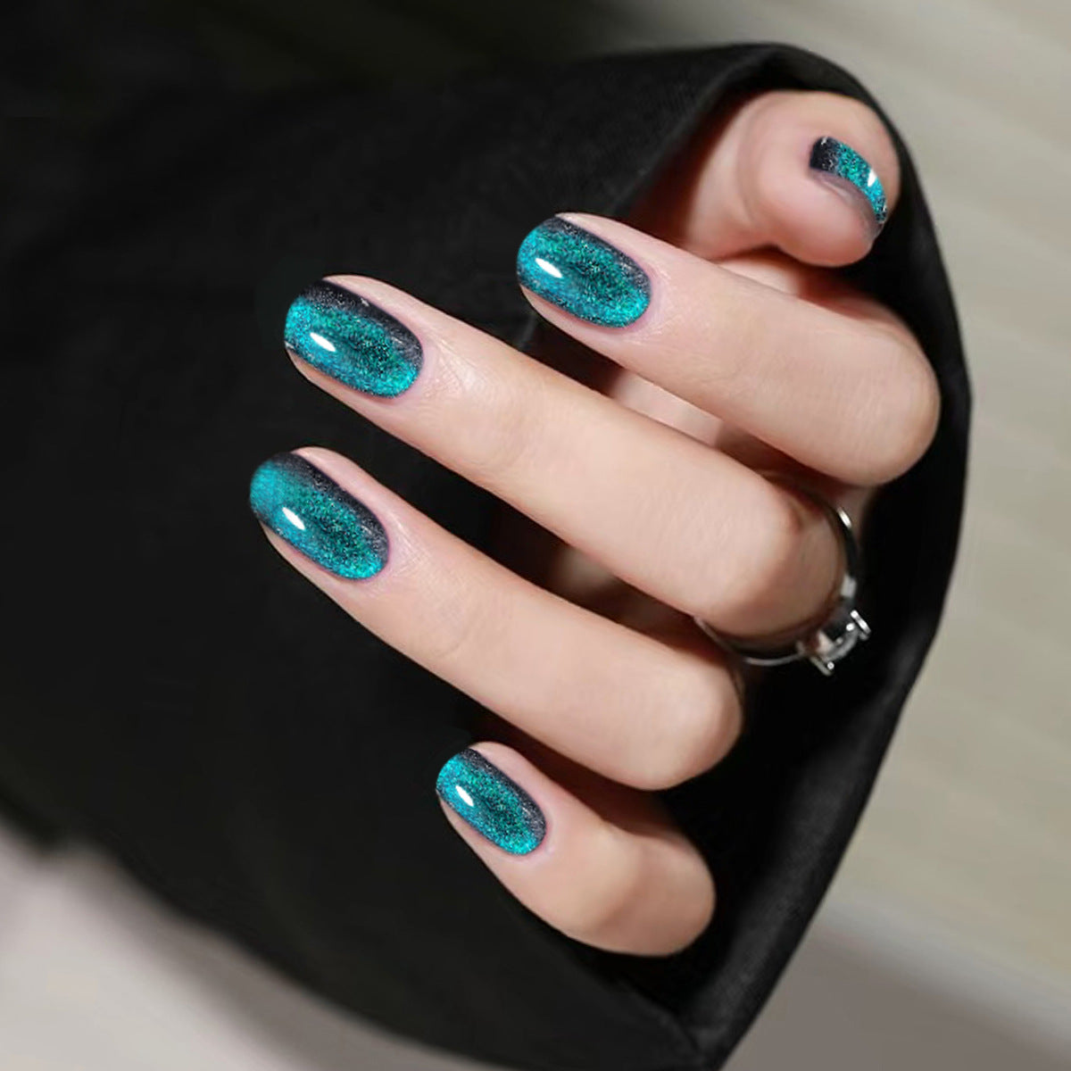 Glitter Gel Nagelkunst Verlängerungen Brehn