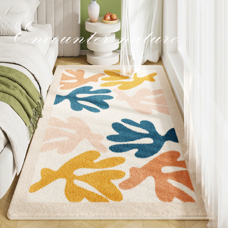 Künstlerisches Blatt-Design Teppich Brehn