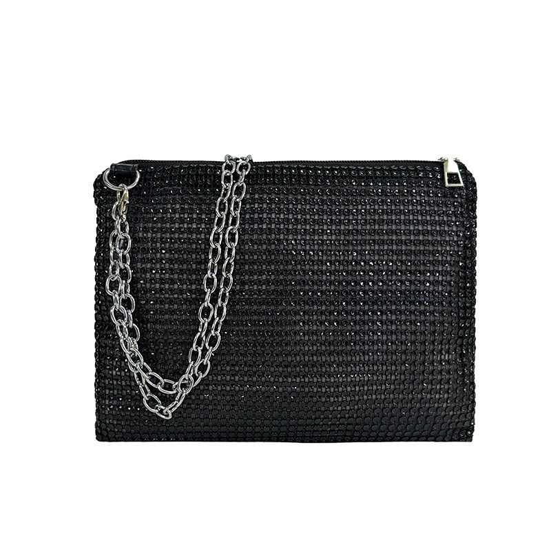 Elegante Perlenbesetzte Abend-Clutch