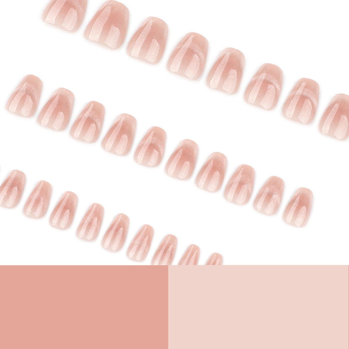 Elegante Nageldesigns mit Glitzer und Farbverlauf Brehn