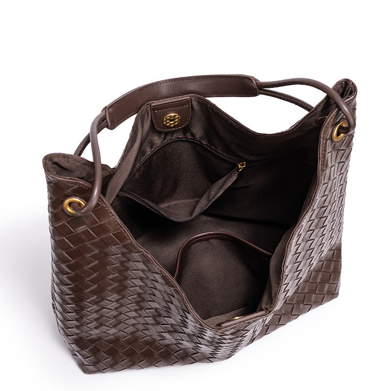 Stylische Gewebte Hobo-Handtasche Brehn