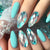 Kunstnagelset mit eleganten Farbverlauf und einzigartigen Designs Brehn