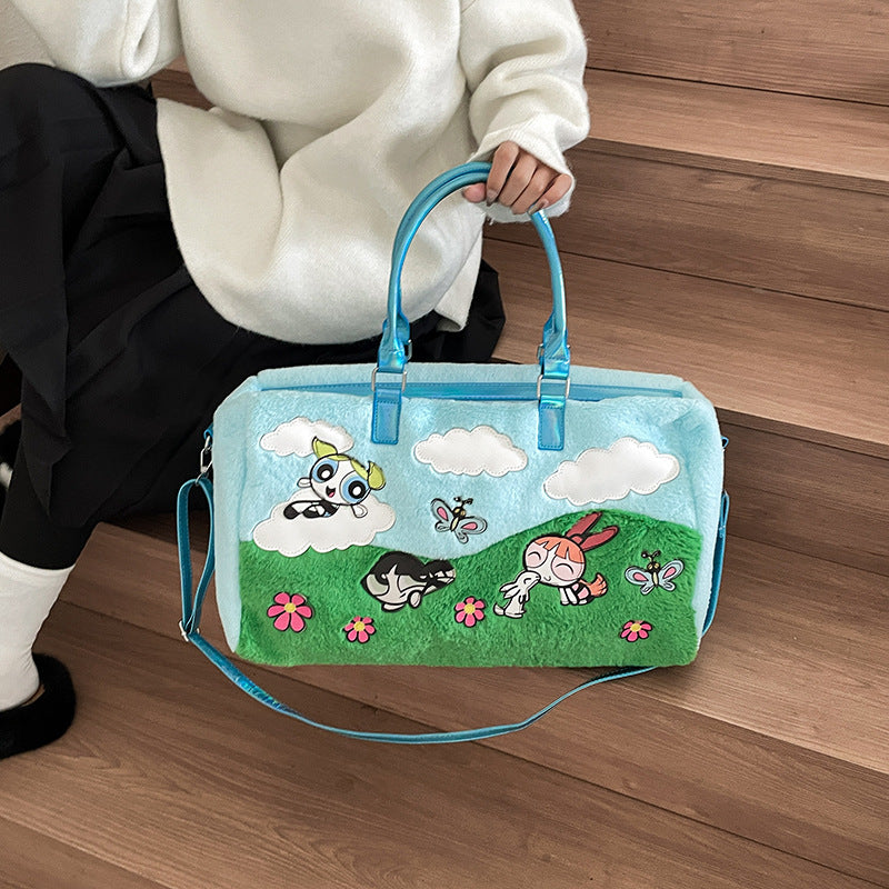Stylische von Cartoons inspirierte Tragetasche Brehn