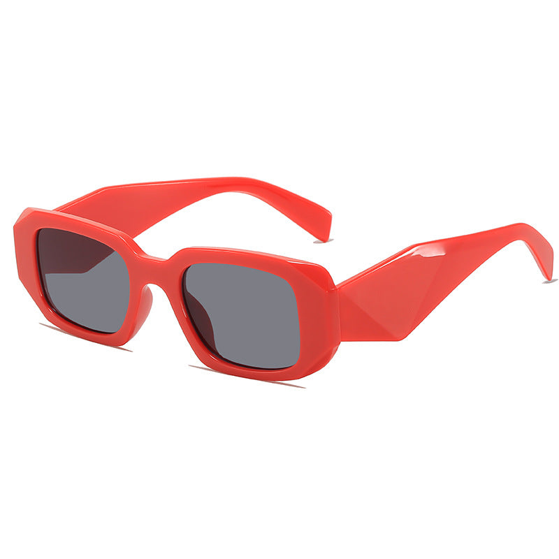 Bold Leopard Print Übergroße Sonnenbrille Brehn