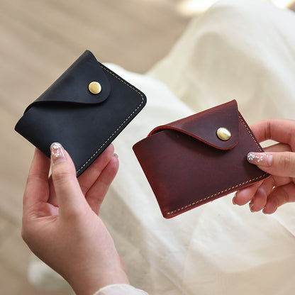 Minimalistischer Leder Kartenhalter