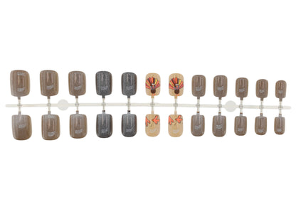 Kunstnagelset mit kreativen Oktoberfest Motiven Brehn