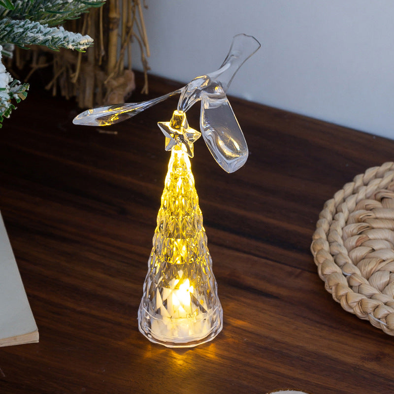 Kristall Weihnachtsbaum Figur