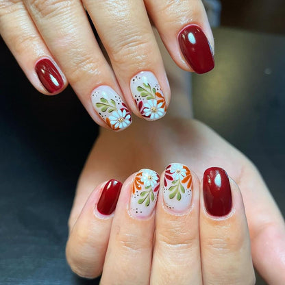 Urlaubs-Themen Press-On Nail Art Brehn