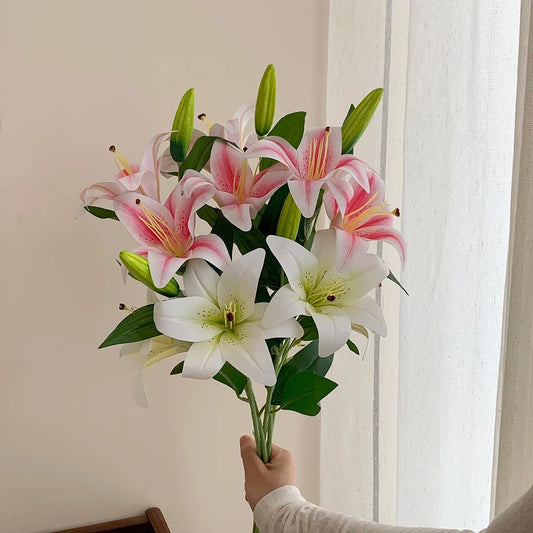Künstlicher Lilienblumenstrauß