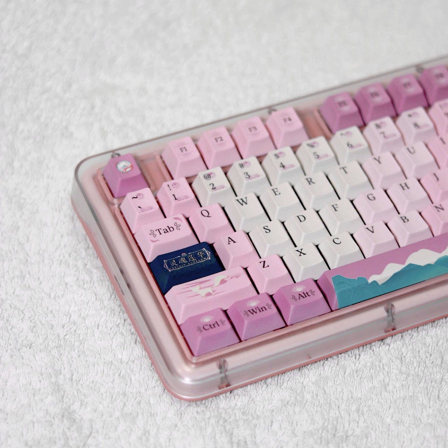 Künstlerische Gaming-Tastatur Brehn