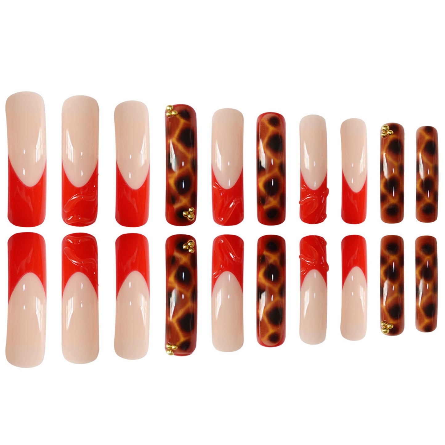 Luxe Künstliche Acryl-Nagelverlängerungen Brehn