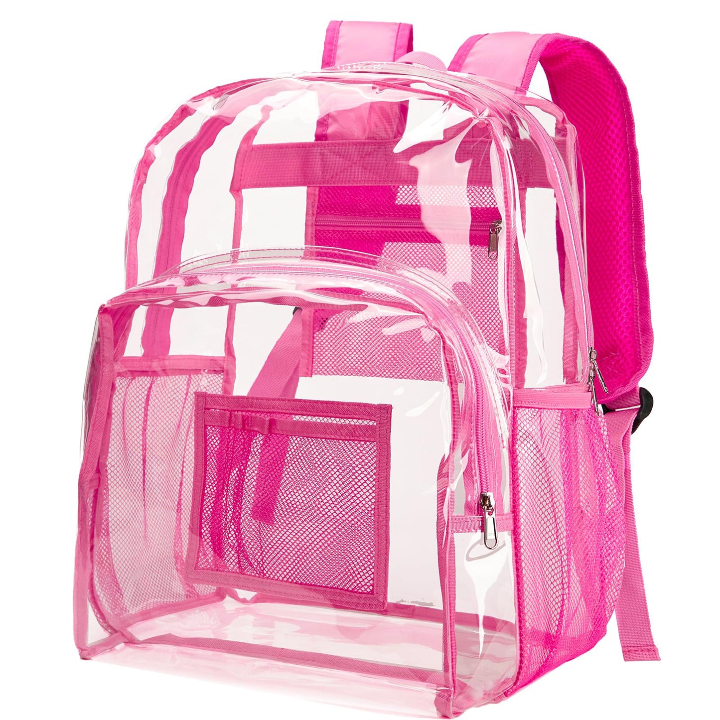 Unisex durchsichtiger Rucksack mit atmungsaktivem Netzdesign Brehn
