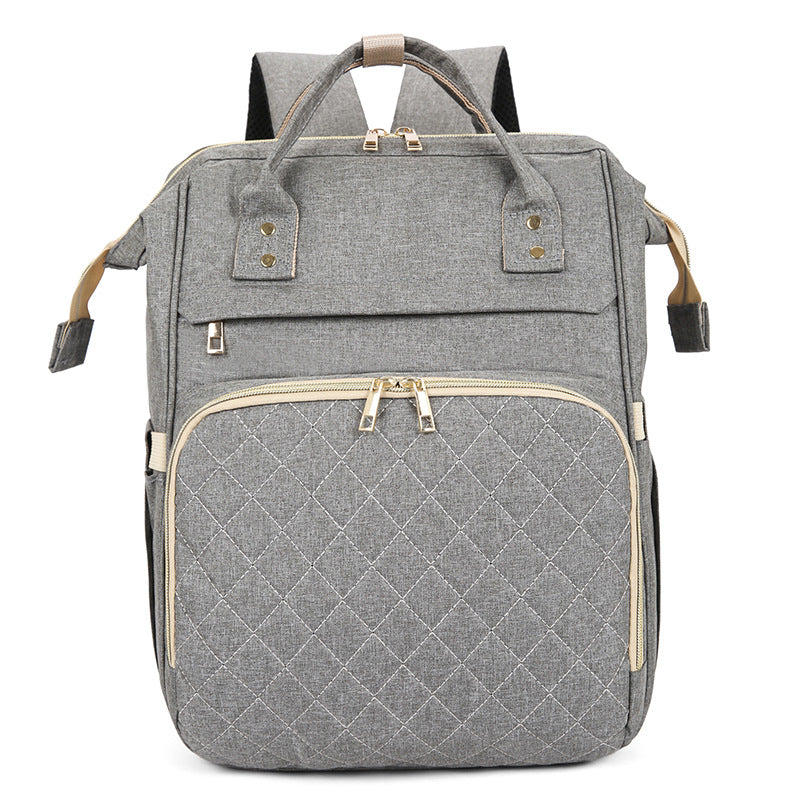 Multi-Funktionaler Gep quilteter Reise-Rucksack Brehn