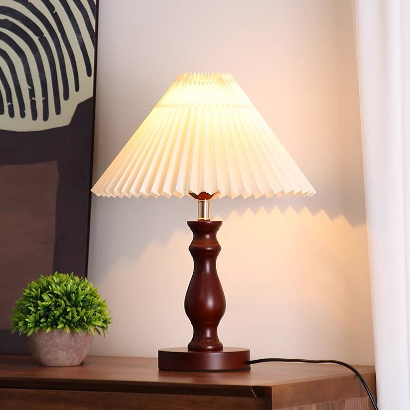 Zeitgenössische gefaltete Schirm Tischlampe
