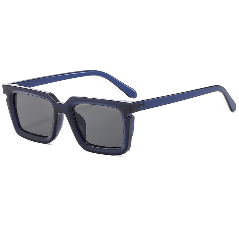 Herren Bold Retro Quadratische Sonnenbrille Brehn