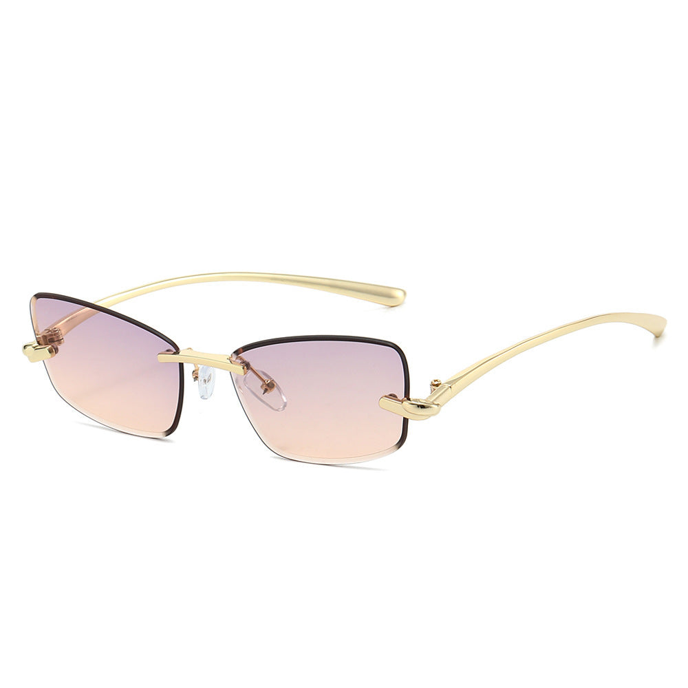Luxuriöse Sonnenbrille mit weitem Rand Brehn