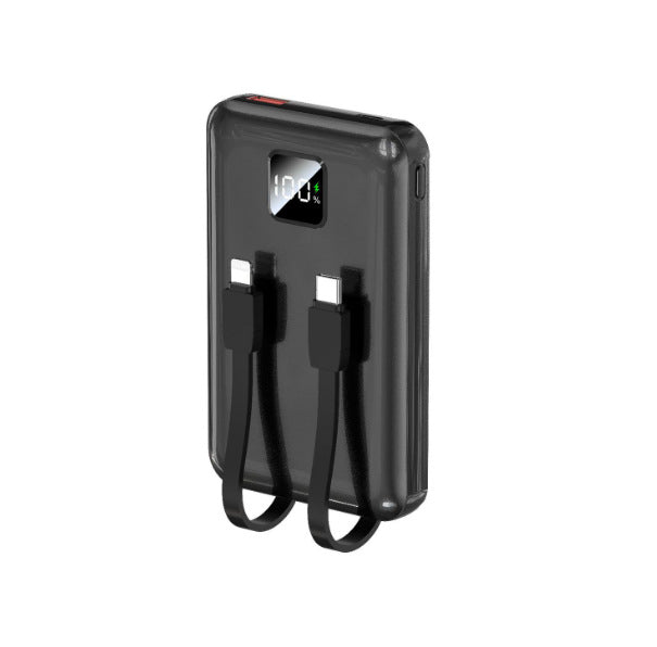 Tragbare Powerbank mit Integriertem Dual-Usb-Anschluss und Hochmoderner Led-Anzeige Brehn