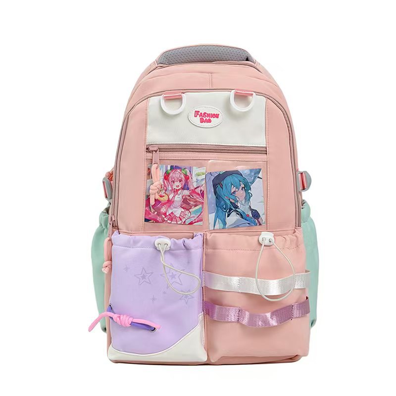 Grafische Illustration Multifunktionaler Rucksack Brehn