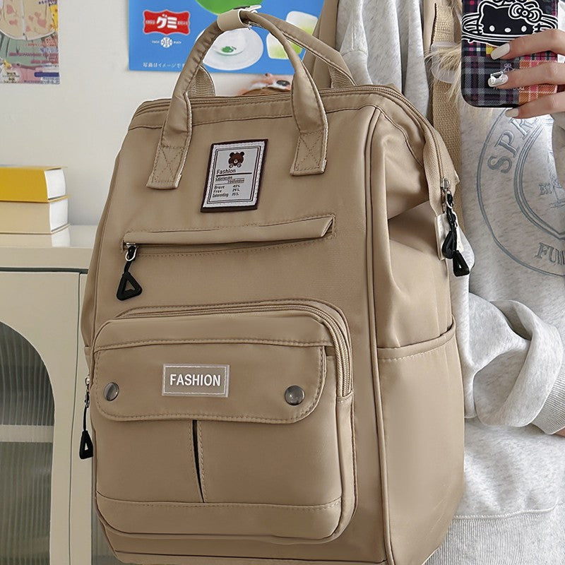 Multifunktionaler Rucksack mit Stilvollem Design und Praktischen Fächern Brehn