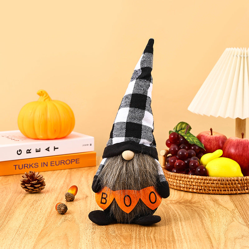 Dekorative Halloween-Gnom Figur Brehn