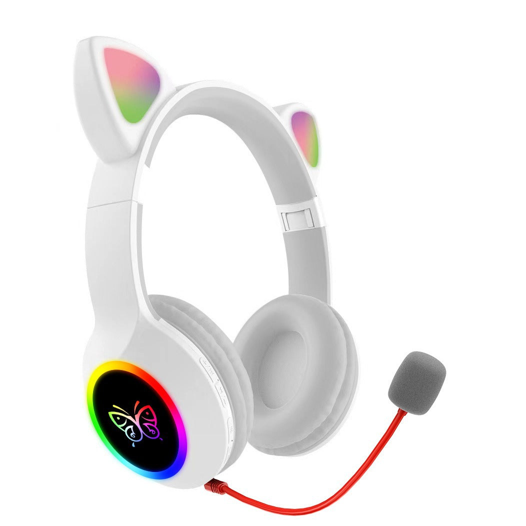 Katze Ohren RGB Gaming Headset Brehn