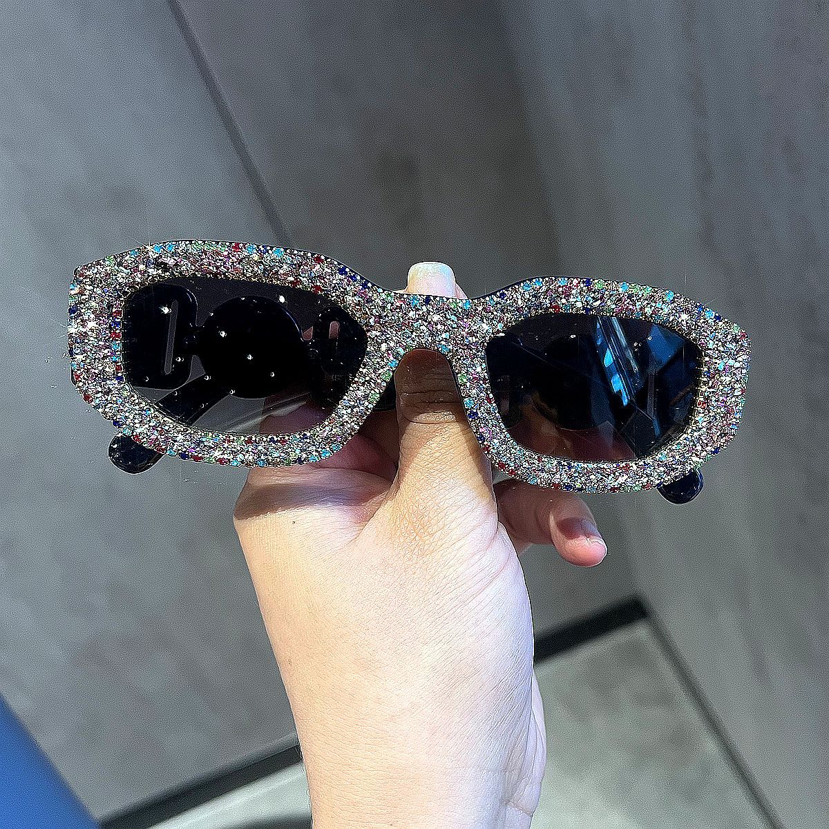Damen Glamouröse Sonnenbrille Brehn