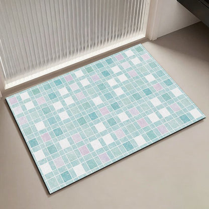 Mosaikmuster Badmatte Brehn