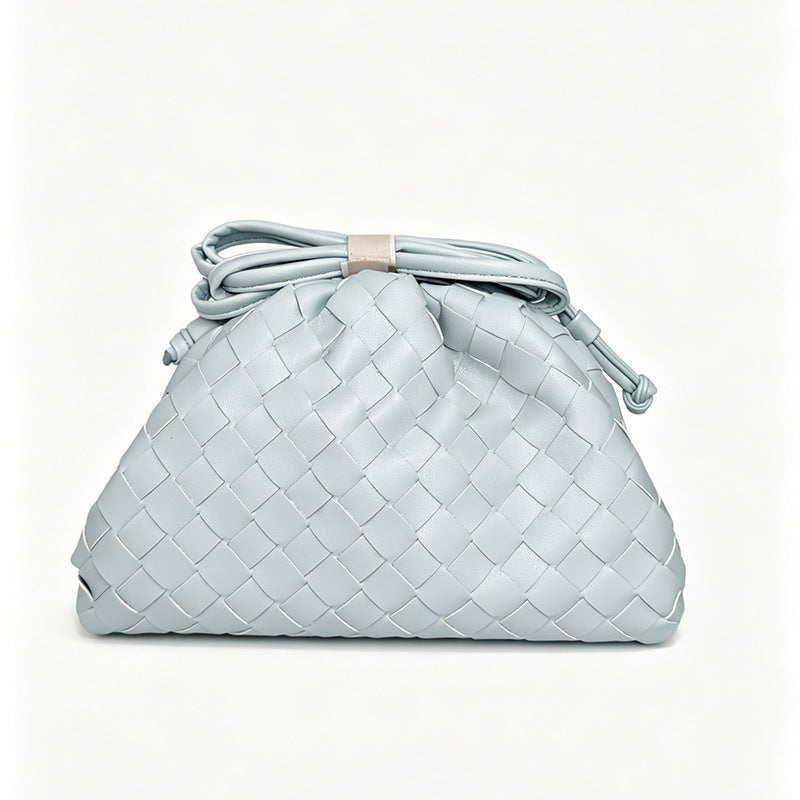 Texturierte Gewebte Handheld Clutch Brehn