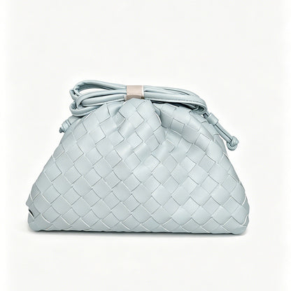 Texturierte Gewebte Handheld Clutch Brehn