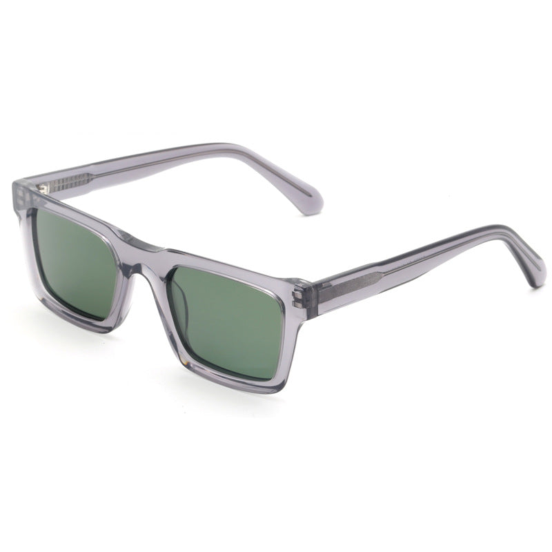 Damen Designer-Sonnenbrille im modernen Rechteck-Format Brehn