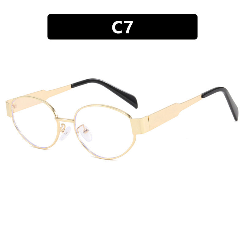 Damen moderne geometrische Sonnenbrille im eleganten Rahmen Brehn