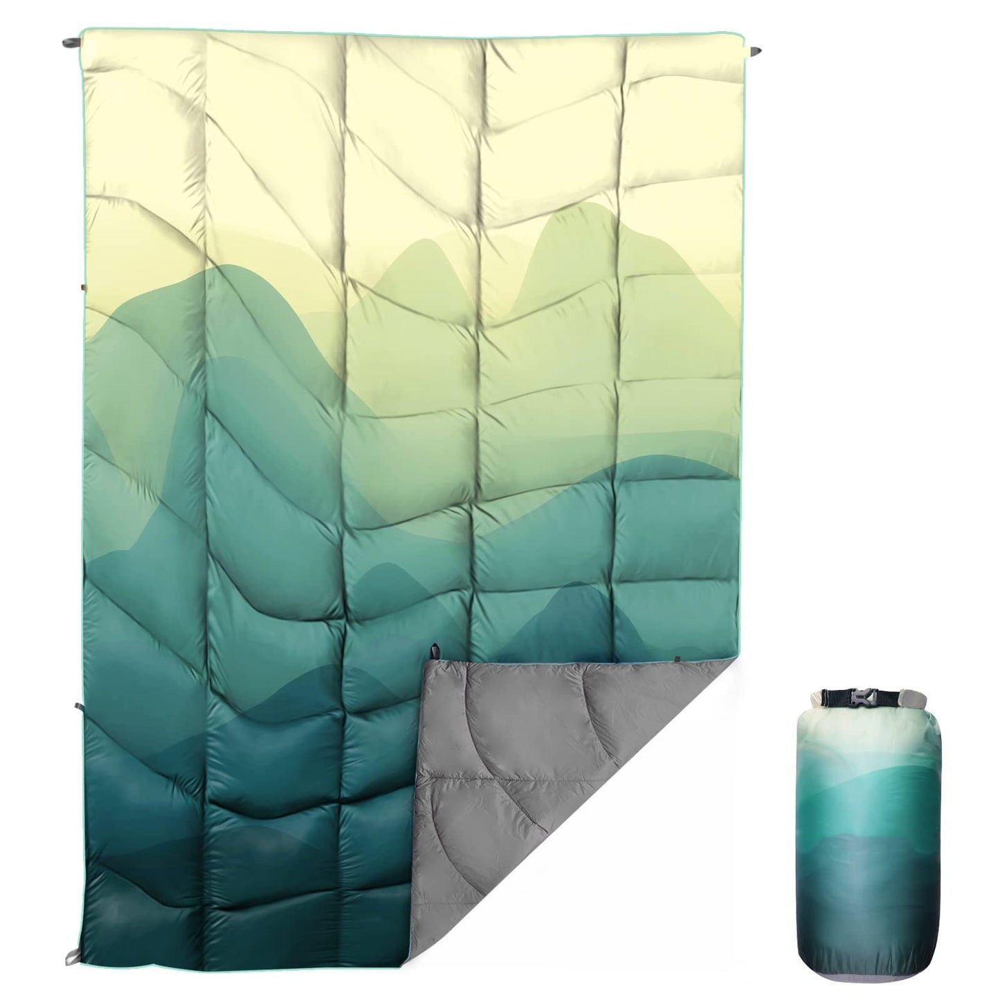 Unisex tragbare Decke mit innovativem Kompressionsdesign Brehn