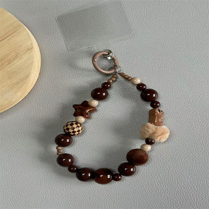 Dekorativer Beaded Schlüsselanhänger Halter Brehn