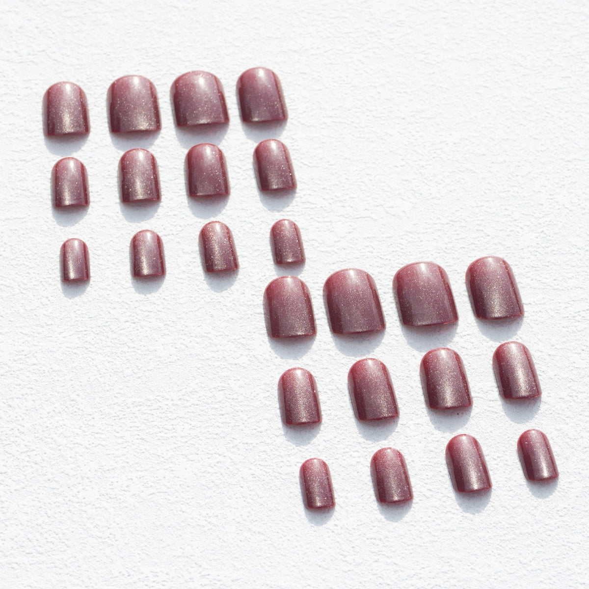 Glitzerndes Nagelkunst-Set