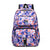 Stylischer geometrisch gemusterter Rucksack