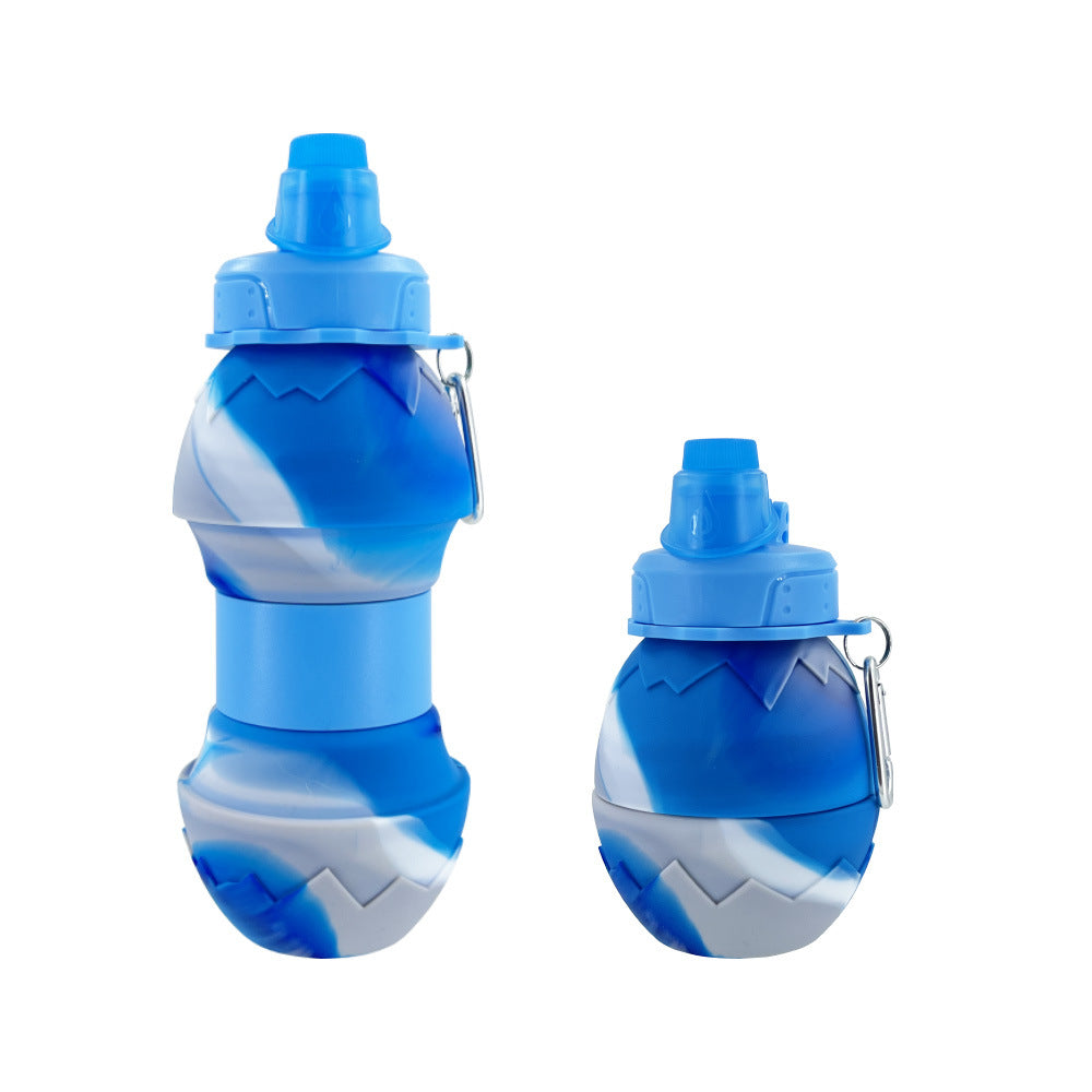 Damen 2-in-1 Silikon Trinkflasche Brehn