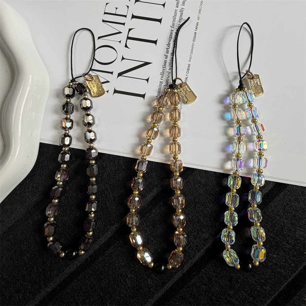 Elegante Perlen Charm Brillenband Brehn