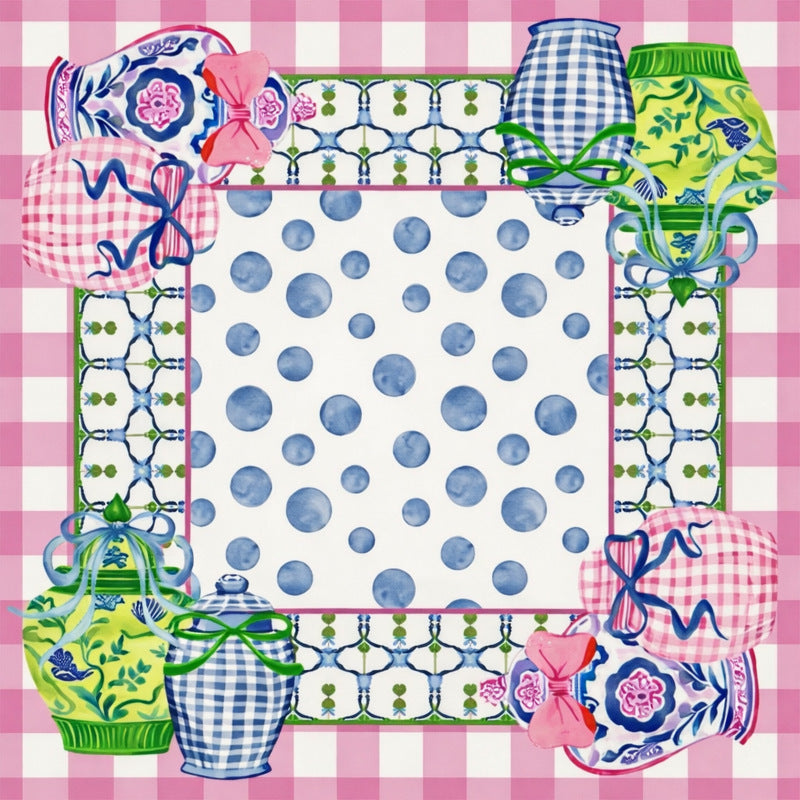 Dekorative geometrische Druckbereichsmatte