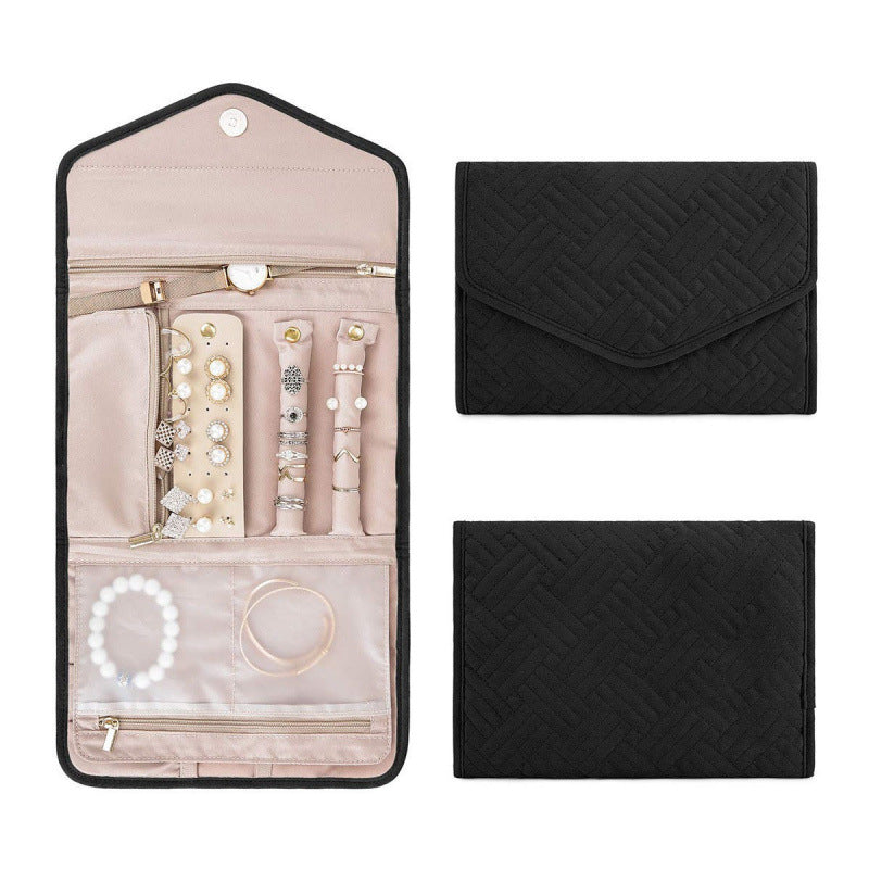 Schmuck-Organizer Tasche mit Abnehmbarem Innenfach Brehn