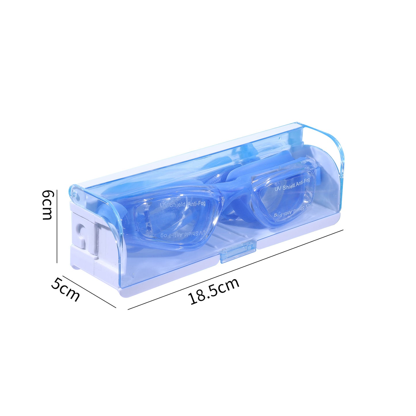Schwimmbrille mit Anti-Beschlag Beschichtung und Ergonomischem Design Brehn