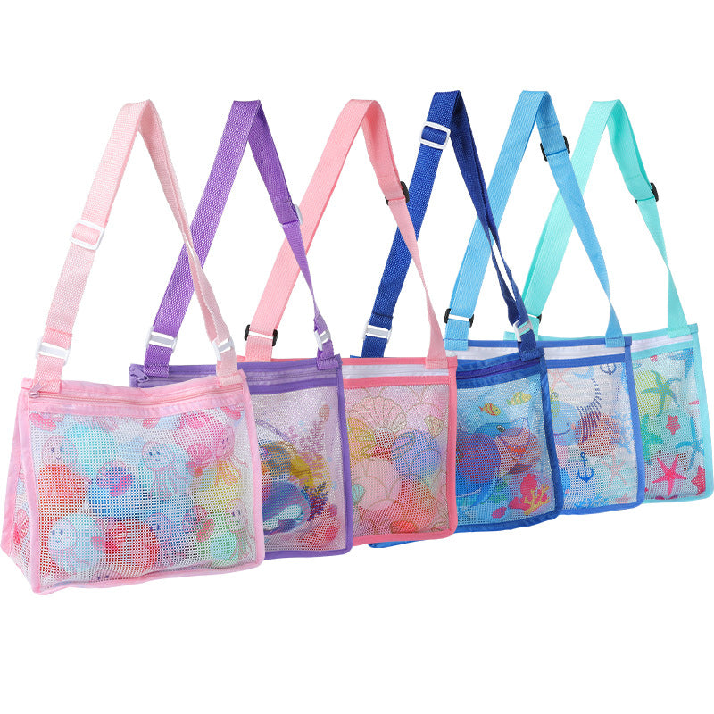 Praktische Strandtasche Aus Netzmaterial Brehn