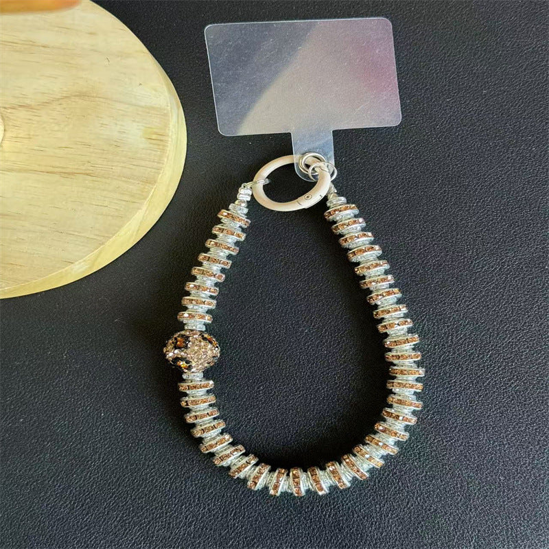 Stylischer Perlen-Schlüsselanhänger Halter Brehn
