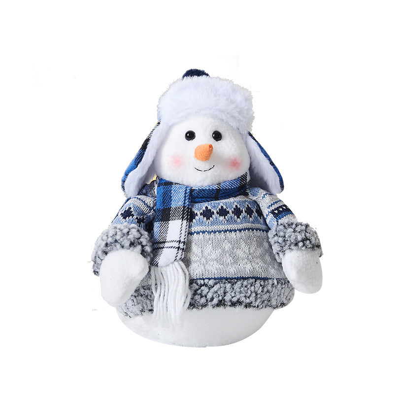 Launische Schneemann-Figur Dekoration