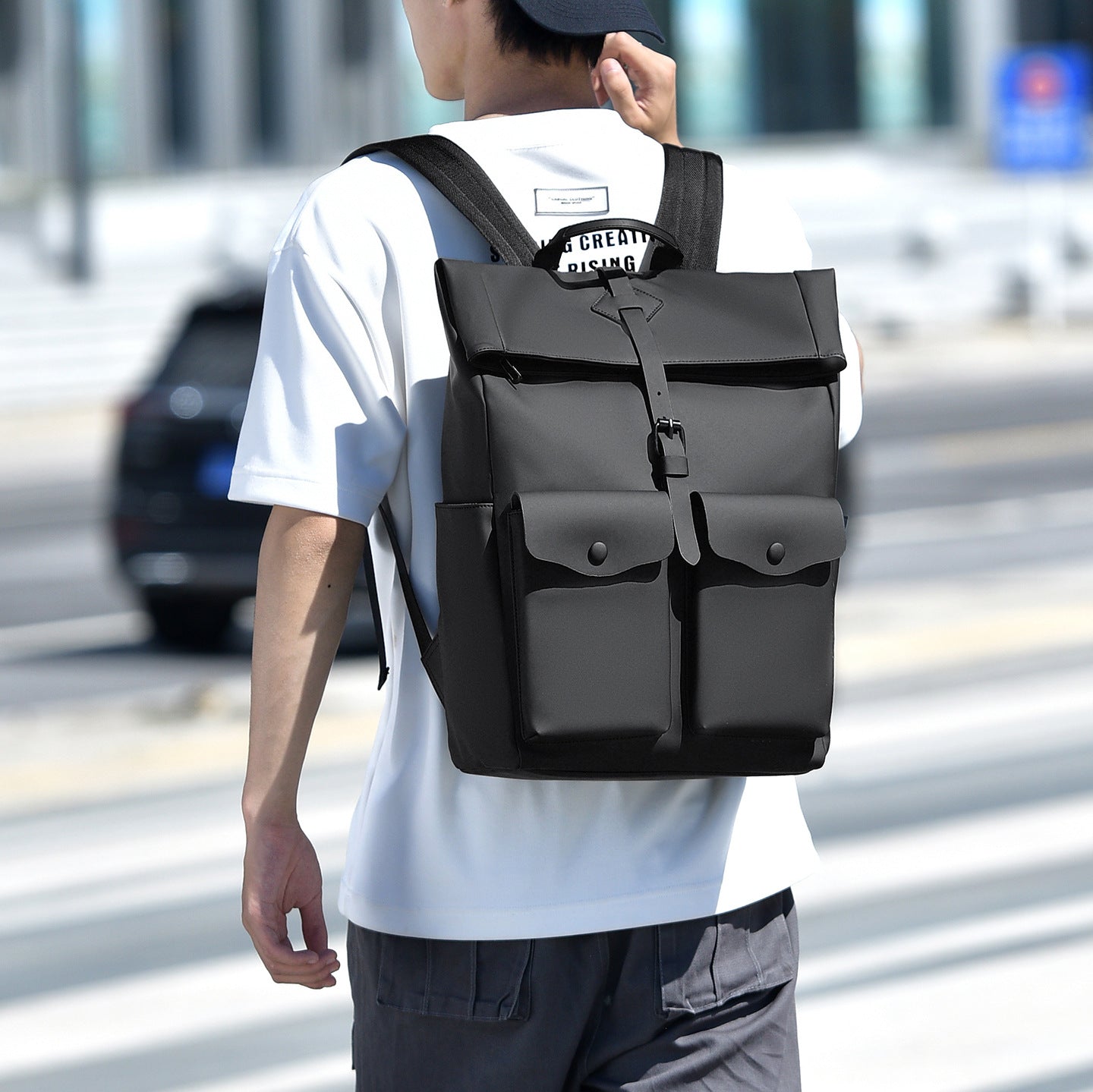 Stilvoller wasserdichter Rucksack Brehn