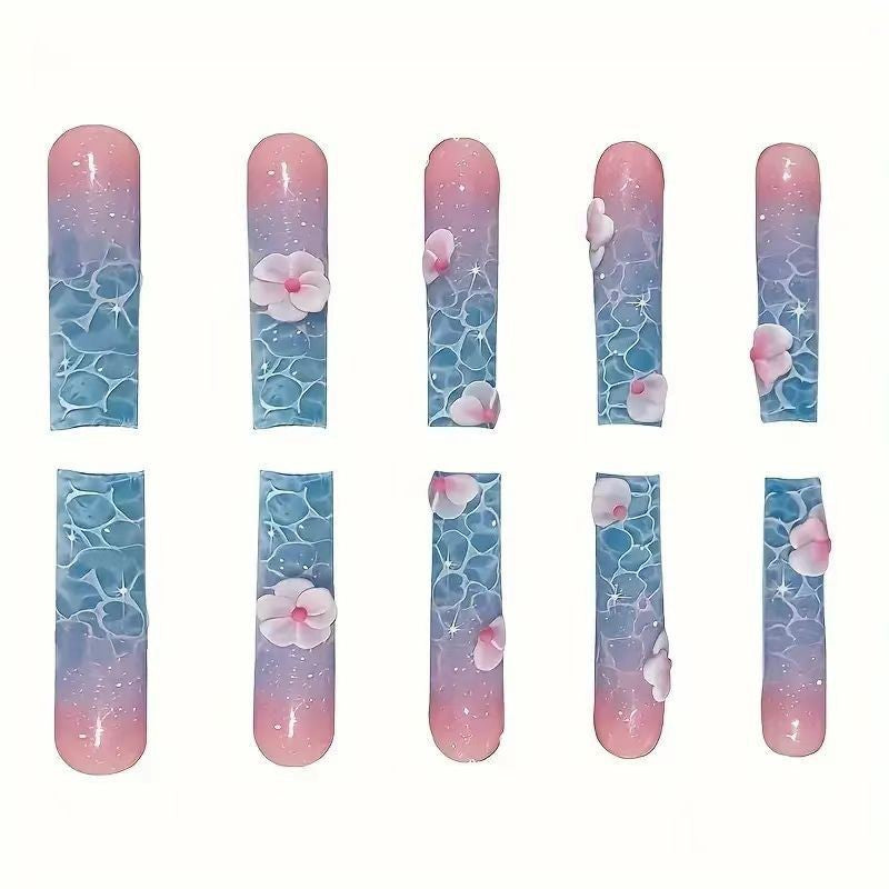 Floral Art Press-On Nail Extensions Brehn 1787913679