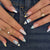 Sternen-Themen Press-On Nagelkunst Brehn