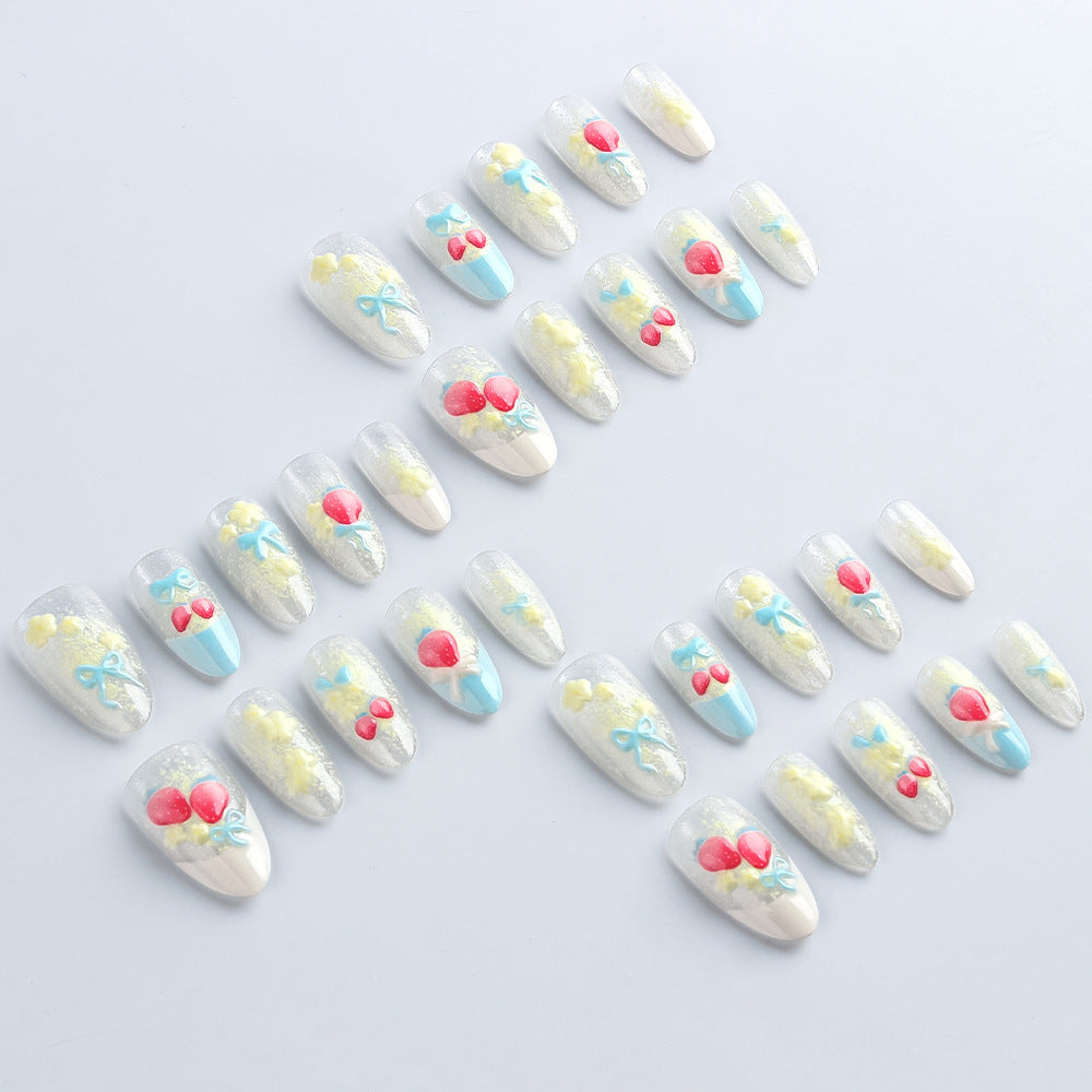 Dekoratives 3D Nagelkunst-Set Brehn