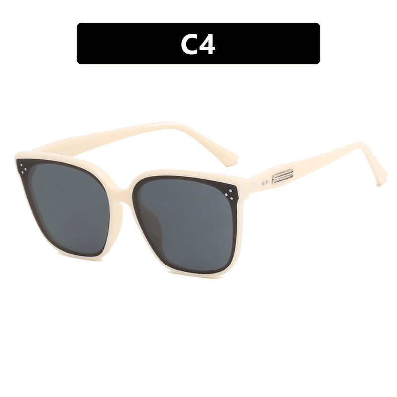 Damen moderne oversized Sonnenbrille mit elegantem, breitem Rahmen Brehn